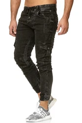 RedBridge Cargojeans Used Look Khaki/Dunkelbraun/Dunkelgrün/Schwarz/Braun