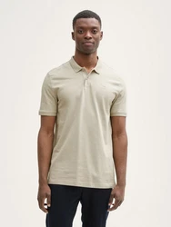 TOM TAILOR Denim Poloshirt Khaki/Beige