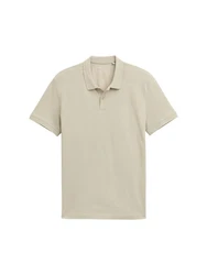 TOM TAILOR Denim Poloshirt Khaki/Beige