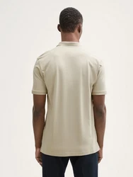 TOM TAILOR Denim Poloshirt Khaki/Beige