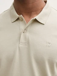 TOM TAILOR Denim Poloshirt Khaki/Beige