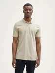 TOM TAILOR Denim Poloshirt Khaki/Beige