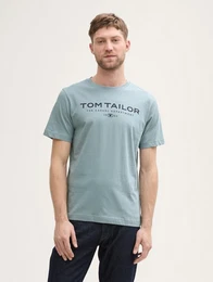 T-Shirt T-Shirt aus Baumwolle mit Logo-Print