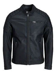 Jack & Jones Bikerjacke JCORocky (1-St) schwarz