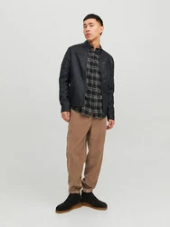 Jack & Jones Bikerjacke JCORocky (1-St) schwarz