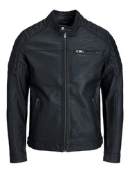 Jack & Jones Bikerjacke JCORocky (1-St) schwarz
