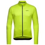 GORE Wear Langarmshirt Radtrikot C3 Thermo Trikot Grün/Neonfarben/Gelb