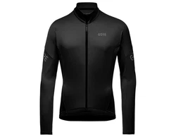 GORE Wear Langarmshirt Radtrikot C3 Thermo Trikot Schwarz/Braun