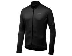GORE Wear Langarmshirt Radtrikot C3 Thermo Trikot Schwarz/Braun
