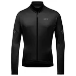GORE Wear Langarmshirt Radtrikot C3 Thermo Trikot Schwarz/Braun