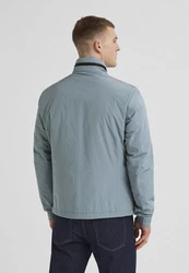 Milestone Blouson MSEaston Grau/Hellblau/Blau