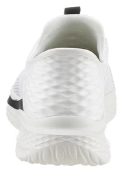 Skechers SLADE-QUINTO Slip-On Sneaker Weiß/Creme/Grau/Dunkelblau