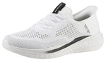 Skechers SLADE-QUINTO Slip-On Sneaker Weiß/Creme/Grau/Dunkelblau