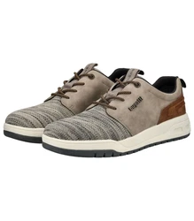 bugatti Sneaker Schnürschuh Beige/Braun