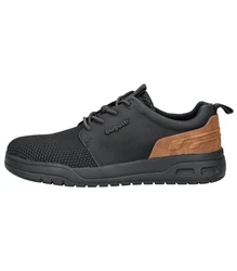 bugatti Sneaker Schnürschuh Schwarz/Beige