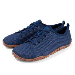 BR John Schnürschuh Zehenfreiheit Dunkelblau/Blau/Hellblau