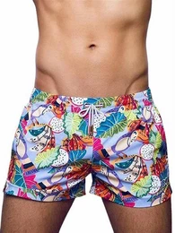 Badeshorts Print Swimshorts Aves Purple XL