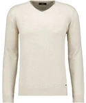 RAGMAN V-Ausschnitt Pullover Khaki/Beige/Creme