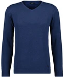 RAGMAN V-Ausschnitt Pullover Blau/Dunkelblau