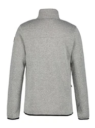 Icepeak Strickfleecejacke Agen Grau/Hellgrau