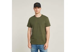 G-STAR T-Shirt Base Dunkelgrün/Khaki/Grün