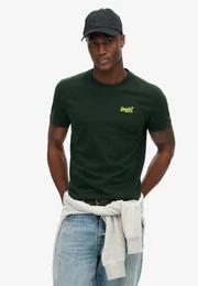 Rundhalsshirt Organic Cotton Essential Logo T-Shirt