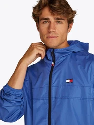 Tommy Jeans Jacke 'Chicago' Blau/Hellblau