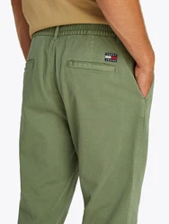 Tommy Jeans Hose 'Isaac' Dunkelgrün/Khaki/Grün