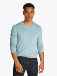 TOMMY HILFIGER Pullover ESSENTIAL Hellblau/Blau