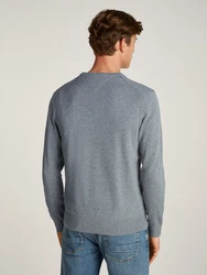 TOMMY HILFIGER Pullover ESSENTIAL Grau/Hellgrau/Dunkelgrau