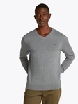 TOMMY HILFIGER Pullover ESSENTIAL Grau/Hellgrau/Dunkelgrau