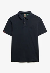 Superdry Poloshirt VINT DESTROY POLO Dunkelblau/Blau