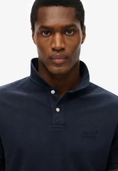 Superdry Poloshirt VINT DESTROY POLO Dunkelblau/Blau