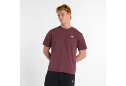 New Balance T-Shirt Dunkelrot/Bordeaux/Rot