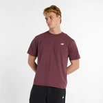 New Balance T-Shirt Dunkelrot/Bordeaux/Rot
