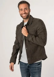 Mauritius Jacke MMJemmo Dunkelgrün/Khaki/Dunkelbraun/Braun/Grau