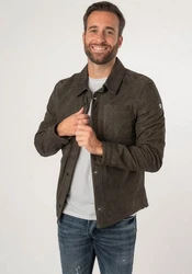 Mauritius Jacke MMJemmo Dunkelgrün/Khaki/Dunkelbraun/Braun/Grau
