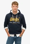 Superdry Kapuzensweatshirt VL CALI RELAXED HOOD Dunkelblau/Gelb