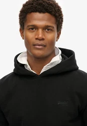 Superdry Kapuzensweatshirt Essential Logo Hoodie Schwarz