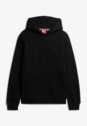 Superdry Kapuzensweatshirt Essential Logo Hoodie Schwarz