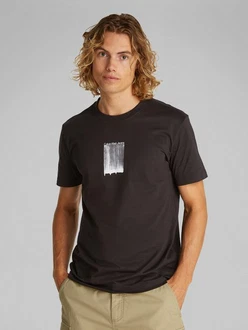 Calvin Klein Jeans T-Shirt Schwarz/Braun/Blau/Dunkelgrau/Dunkelbraun/Rot/Dunkelrot