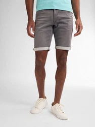 Petrol Industries Jeansshorts Five-Pocket Style Hellgrau/Grau/Beige/Dunkelgrau