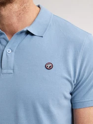 Petrol Industries Poloshirt 'Dolphin' Hellblau/Blau