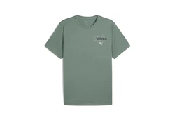 PUMA Laufshirt NITRO Herren Dunkelgrün/Grün