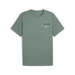 PUMA Laufshirt NITRO Herren Dunkelgrün/Grün