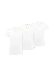 Levi's Poloshirt MEN V-NECK 3P ECOM (Packung, 3-tlg., 3er-Pack)