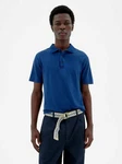 Thinking Mu Poloshirt Hemp Polo Blau/Dunkelblau