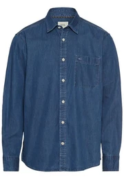 Langarmhemd Regular-Fit Jeanshemd - Regular Fit