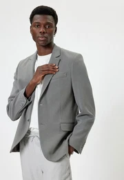 Jackenblazer Slim Mono Kragen
