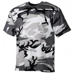 MFH T-Shirt Outdoor US Tarn Dunkelgrün/Dunkelblau/Grau